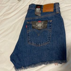 Women’s Levi’s High Rise 501 Denim Shorts